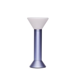 Hübsch draagbare lamp Flash – glas/ijzer – ø14xh30cm, led, 3w Hübsch draagbare lamp Flash – glas/ijzer – ø14xh30cm, led, 3w