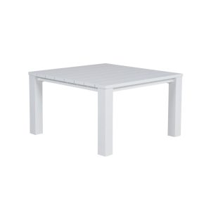 Cube lounge dining tafel – 115,5 x 115,5 cm – mat wit Cube lounge dining tafel – 115,5 x 115,5 cm – mat wit
