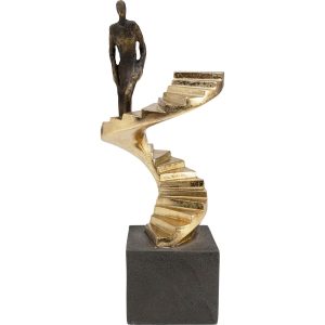 Kare Design Woonaccessoires gouden trap uno Kare Design Woonaccessoires gouden trap uno