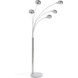 Kare Design Vloerlamp Five Fingers 201cm chroom