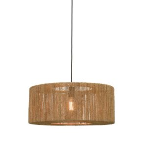 GOOD&MOJO hanglamp Iguazu – bruin – Ø60cm GOOD&MOJO hanglamp Iguazu – bruin – Ø60cm