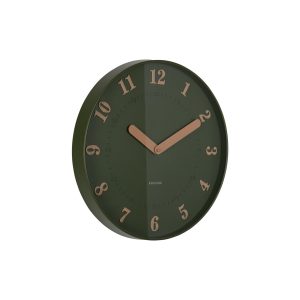 Karlsson wandklok Amena – groen – Ø40cm Karlsson wandklok Amena – groen – Ø40cm
