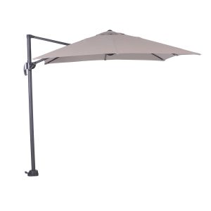 Hawaii parasol S – 250×250 cm – carbon black – zand Hawaii parasol S – 250×250 cm – carbon black – zand