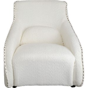 Kare Design Schommelstoel Swing Ritmo Boucle creme Kare Design Schommelstoel Swing Ritmo Boucle creme