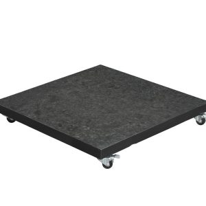 Special Hawaii granieten parasolvoet-120kg-royal antraciet-verrijdbaar
