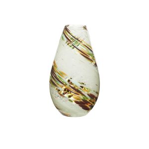 Hübsch vaas Grove – glas – ø19xh33cm