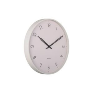Karlsson wandklok Stark – grijs – Ø40cm