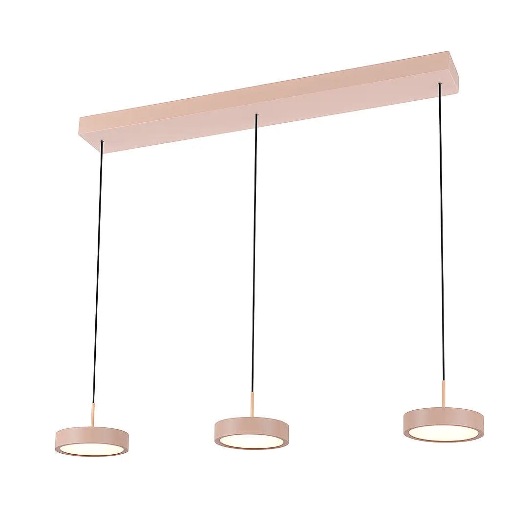 Freelight hanglamp Alieno - 3 lichts - 90 x 150 cm - beige