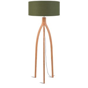 GOOD&MOJO vloerlamp Annapurna – groen – Ø60cm