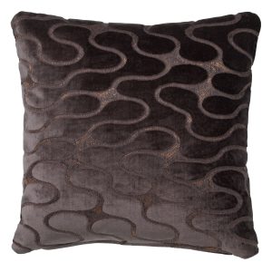 JEAN | sierkussen 45×45 cm | Ganache | bruin | Hoii | met duurzame kus JEAN | sierkussen 45×45 cm | Ganache | bruin | Hoii | met duurzame kus