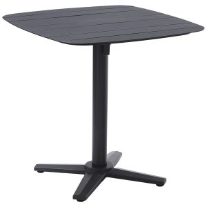 Garden Impressions tuintafel Franky inklapbaar 75×75 cm – donker grijs