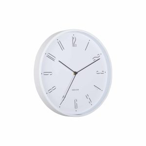 Karlsson wandklok Regal Numbers – wit – Ø30cm