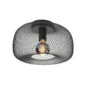 Highlight plafondlamp Honey – 1 lichts – 32 x 20 cm – zwart Highlight plafondlamp Honey – 1 lichts – 32 x 20 cm – zwart