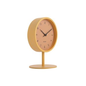 Karlsson tafelklok Stark – geel – Ø15cm
