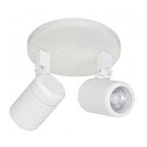 Highlight spot Rain – 2 lichts – 15 x 15 cm – wit
