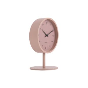 Karlsson tafelklok Stark – roze – Ø15cm
