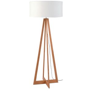 GOOD&MOJO vloerlamp Everest – wit – Ø60cm