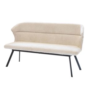 Giga Meubel Eetkamerbank Avery – Beige Stof – 160x60x88cm
