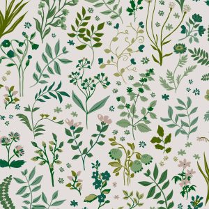 Joules Vliesbehang – Holcombe Floral Cream – 1005×52