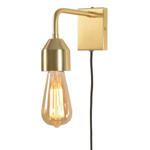 it's about RoMi wandlamp Madrid – goud – 20x7x15cm
