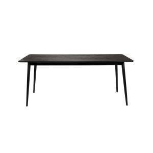 Housecraft Living Fabio Eettafel Visgraat Hout 160×80 cm Zwart