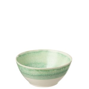 J-Line kom Lara – porselein – groen – small – 6 stuks