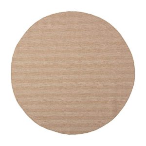 Interieur05 Rond Jute buitenkleed Naturel ZigZag