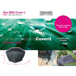 Garden Impressions barbecuehoes Gas maat L Garden Impressions barbecuehoes Gas maat L