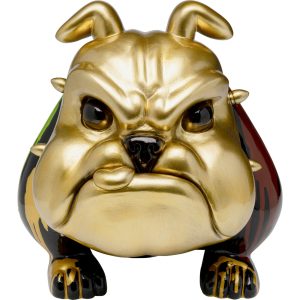Kare Design Woonaccessoires goud hond woest verfdruppels XL Kare Design Woonaccessoires goud hond woest verfdruppels XL