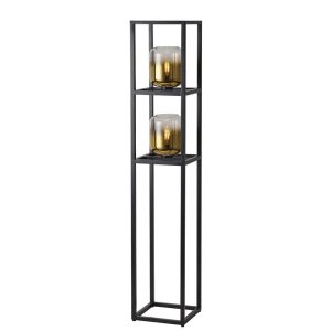 Freelight vloerlamp Dentro – 2 lichts – 28 x 157 cm – zwart goud Freelight vloerlamp Dentro – 2 lichts – 28 x 157 cm – zwart goud