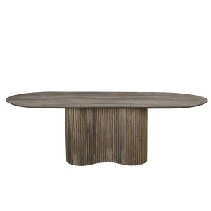 Giga Meubel Eettafel Ava – Ovaal – Mangohout – 240cm Giga Meubel Eettafel Ava – Ovaal – Mangohout – 240cm