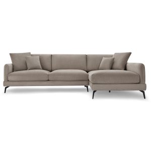 Furnhouse chaise longue bank rechts Maggie – Taupe – Stof – 95x290x90 Furnhouse chaise longue bank rechts Maggie – Taupe – Stof – 95x290x90