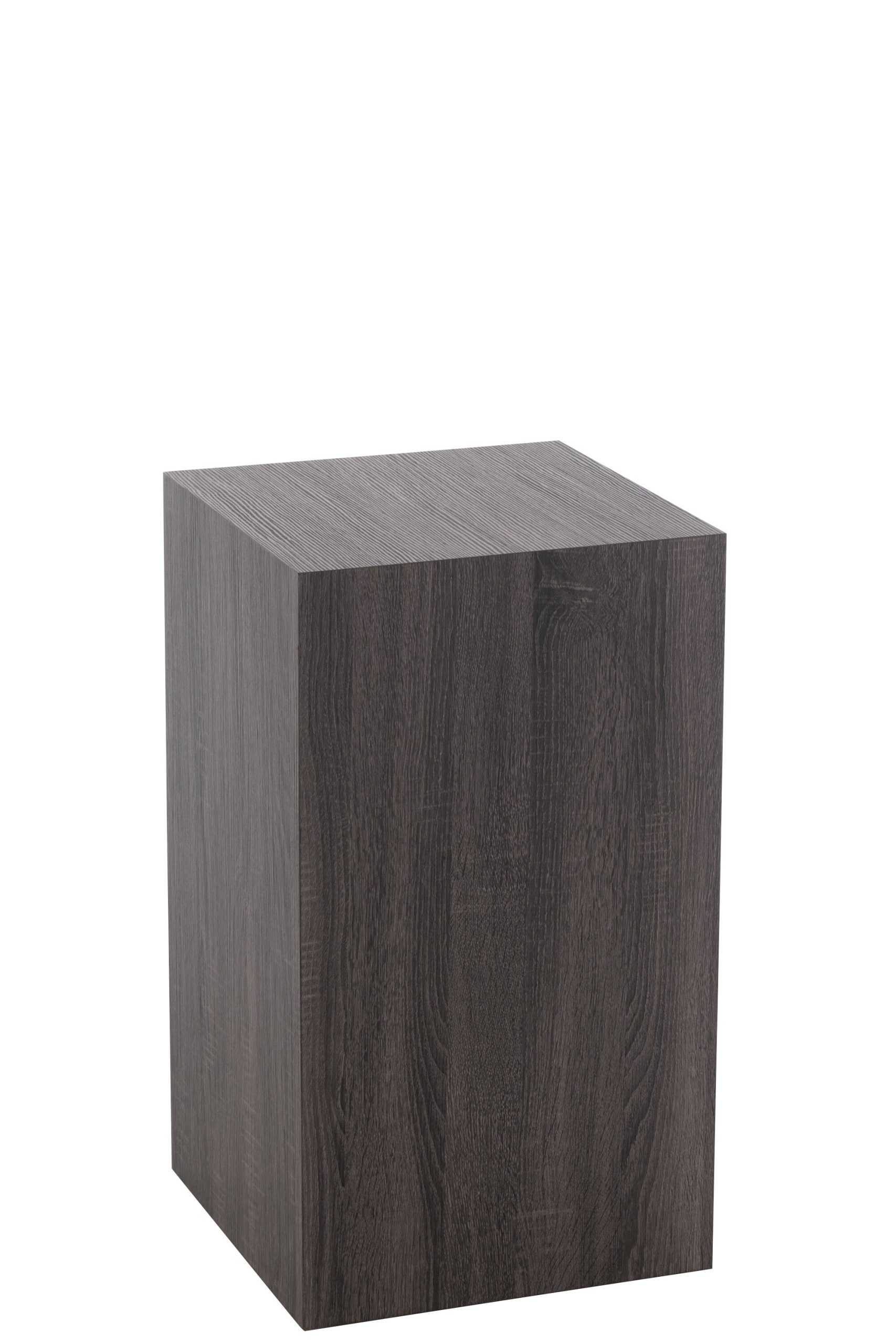 J-Line sokkel Rechthoekig - hout - grijs - small