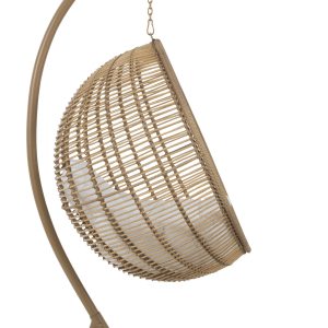 J-Line hangstoel Rond – staal – naturel J-Line hangstoel Rond – staal – naturel