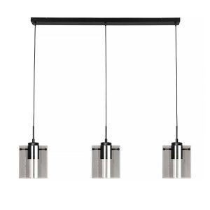 Freelight hanglamp Interno – 3 lichts – 100 x 150 cm – zwart Freelight hanglamp Interno – 3 lichts – 100 x 150 cm – zwart