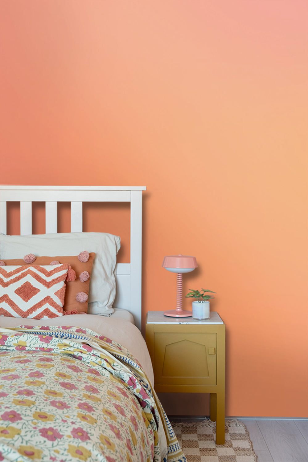 ESTAhome fotobehang kleuroverloop oranje - 2.5 x 2.79 m - 159518