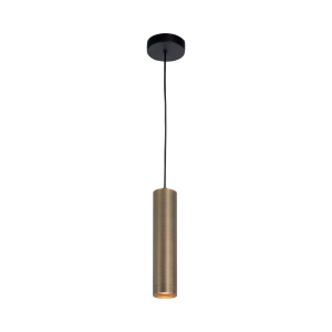 Highlight hanglamp Perugia – 1 lichts – 12 x 150 cm – zwart brons Highlight hanglamp Perugia – 1 lichts – 12 x 150 cm – zwart brons