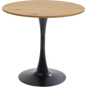 Kare Design Eettafel Schickeria Ø80cm eik en zwart Kare Design Eettafel Schickeria Ø80cm eik en zwart