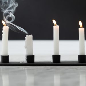 J-Line kandelaar 4 Delig – metaal – zwart J-Line kandelaar 4 Delig – metaal – zwart