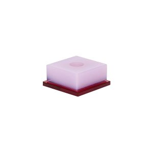 Hübsch kandelaar Dust – kristal – 9x9xh4cm Hübsch kandelaar Dust – kristal – 9x9xh4cm