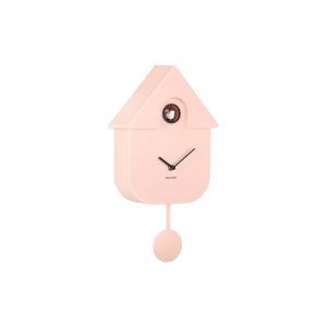 Karlsson wandklok Modern Cuckoo – roze – Ø21.5cm Karlsson wandklok Modern Cuckoo – roze – Ø21.5cm
