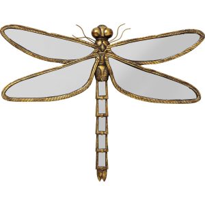 Kare Design Wanddecoratie spiegel libel 71cm Kare Design Wanddecoratie spiegel libel 71cm