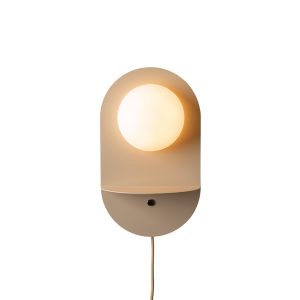 it's about RoMi wandlamp Tokyo – beige – 14x20x34cm