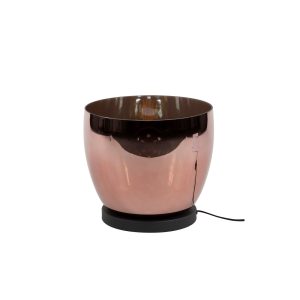 Giga Meubel Vloerlamp Up L – Koper Glas – 1-Lichts – 29x29x27cm Giga Meubel Vloerlamp Up L – Koper Glas – 1-Lichts – 29x29x27cm