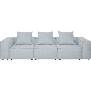 Kare Design Tuinsofa Korali Beach 3-Zits blauw