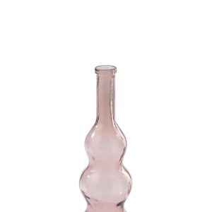 J-Line vloervaas – glas – zalmroze