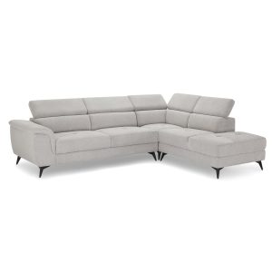 Furnhouse chaise longue bank rechts Betis – Grijs – Stof – 95x290x90 Furnhouse chaise longue bank rechts Betis – Grijs – Stof – 95x290x90