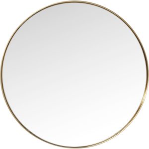 Kare Design Spiegel Curve ronde Ø100cm messing