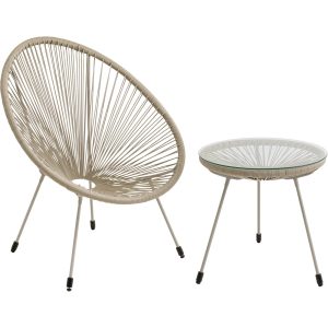 Kare Design Tuinmeubilair Acapulco Mono beige Kare Design Tuinmeubilair Acapulco Mono beige