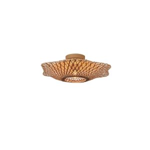 GOOD&MOJO plafonniere MADURA – bruin – Ø44cm GOOD&MOJO plafonniere MADURA – bruin – Ø44cm